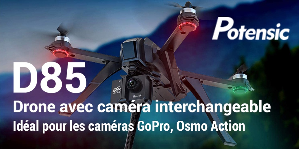 test du drone Potensic D85