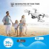 4DRC V9 Drone avec Caméra 720P WiFi FPV Télécommande WiFi APP – Image 6