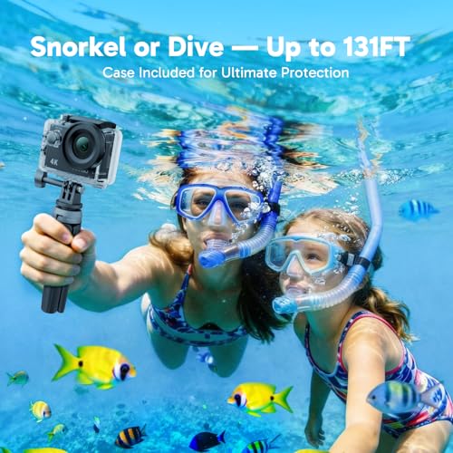 AKASO EK7000 Caméra Sport 4K 30FPS 20MP WiF Camera 4K Étanche Stabilisation – Image 3
