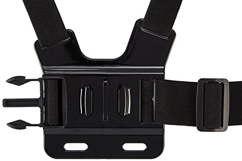 Amazon Basics Harnais de Poitrine Ajustable pour GoPro et Caméras d'Action, Léger & Confortable - Noir – Image 5