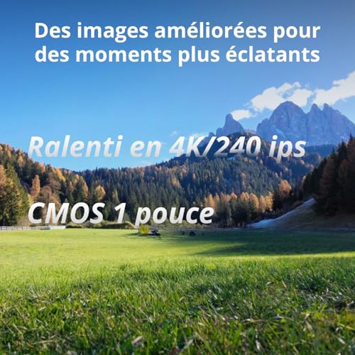 Bundle Créateur DJI Osmo Pocket 4, caméra vlog de Poche avec nacelle, capteur CMOS 1 Pouce et 4K/240 IPS, stabilisation sur 3 Axes, Stockage intégré de 107 Go, émetteur Mic 3 – Image 3