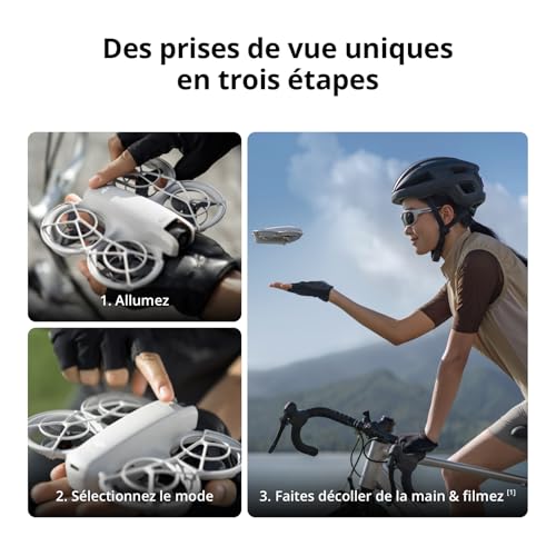 Bundle Trois Batteries DJI Neo, Mini Drone avec Caméra 4K UHD pour Adultes – Image 2