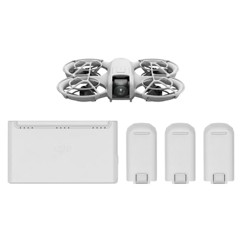 Bundle Trois Batteries DJI Neo, Mini Drone avec Caméra 4K UHD pour Adultes