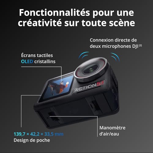 DJI Bundle Essential Osmo Action 5 Pro, caméra d’Action 4K pour démarrer – Image 3