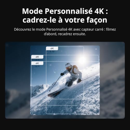 DJI Bundle Essentiel Osmo Action 6, caméra d’action 8K à démarrage rapide – Image 5