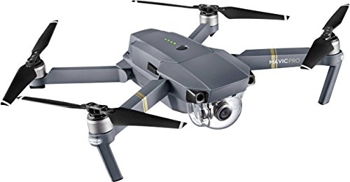 DJI - Mavic Pro Fly More Combo (Version UE) | Incl. 1 Drone Quadricoptère, 1 Batterie de Vol Intelligente, 1 Radiocommande, 1 Chargeur Voiture & Autres | Photos & Vidéos en Haute Résolution