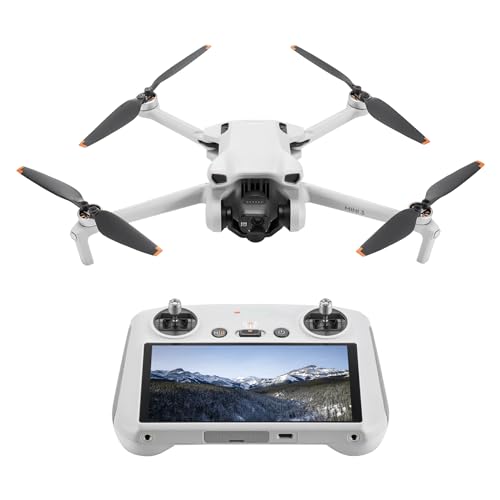 DJI Mini 3 avec DJI RC, mini drone caméra avec nacelle mécanique à 3 axes