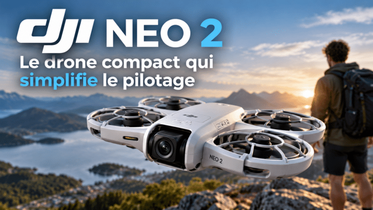 DJI Neo 2 : le drone compact qui simplifie le pilotage