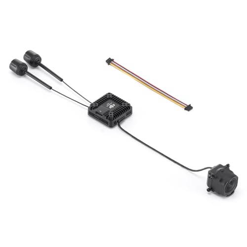 DJI O4 Air Unit Pro pour drone FPV, transmission numérique, faible latence 15 ms, portée maximale 15 km, vidéo 4K/120 ips, vue en direct 1080p/100 ips, champ de vision 155°, capteur CMOS 1/1,3 pouce