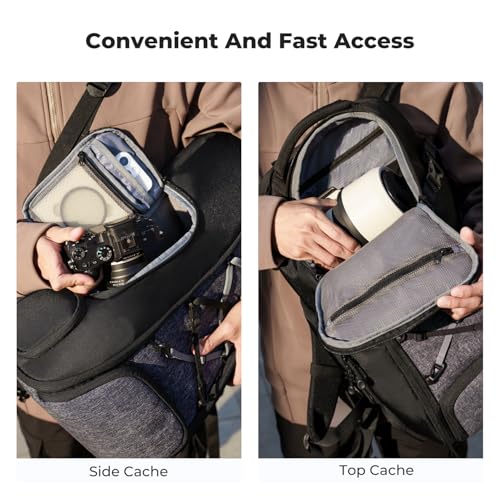 K&F CONCEPT Sac à Dos pour Appareil Photo 30L – Image 4